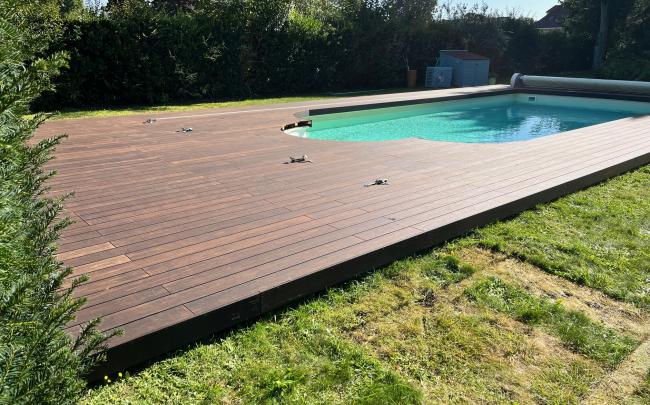 Constructeur de Terrasse en bois exotique, composite et sur pilotis à Chartrettes 77