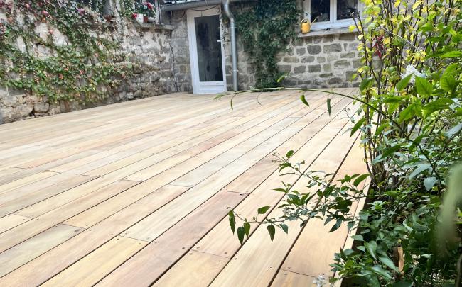 Poseur de Terrasses en Bois Composite, Exotique et sur Pilotis aux Molières (91470)