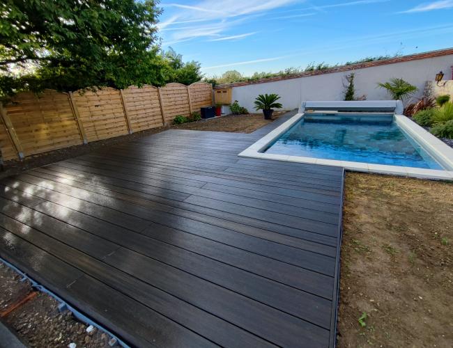 terrasse en bois composite