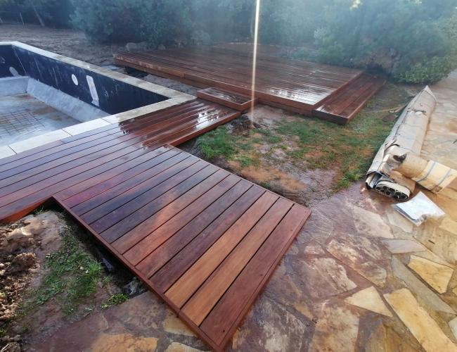 Terrasse en bois exotique Bussy Saint Georges (77)