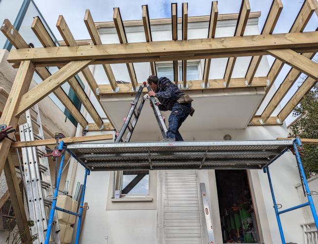 Spécialiste terrasse pilotis bois Seine et Marne 77