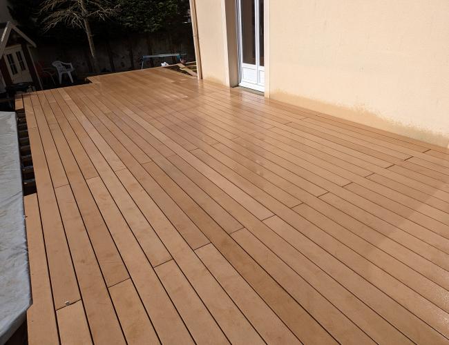 creation de terrasse en bois composite