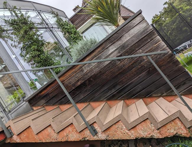 Réalisation d'une terrasse en bois composite UPM en Seine et Marne 77