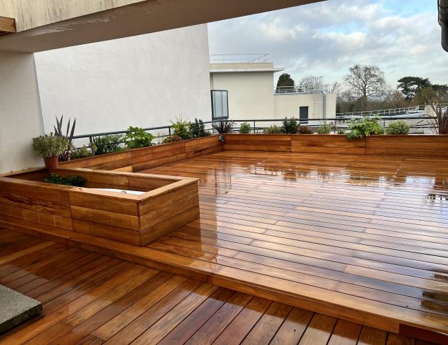 aménagement de terrasse bois